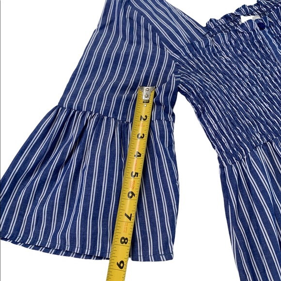 Hayden Los Angeles Stripes Square Neckline Dress Size Small - Picture 7 of 17